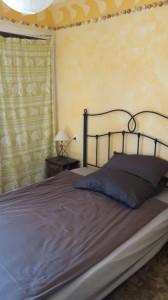 Schlafzimmer zum Garten